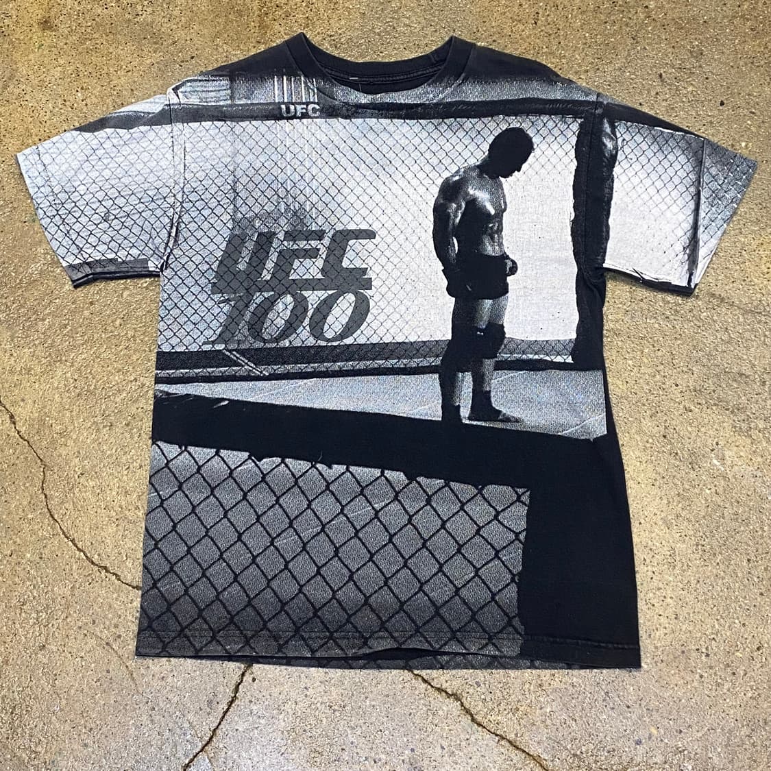 미국 빈티지 02s UFC 100 반팔티 상품이미지1