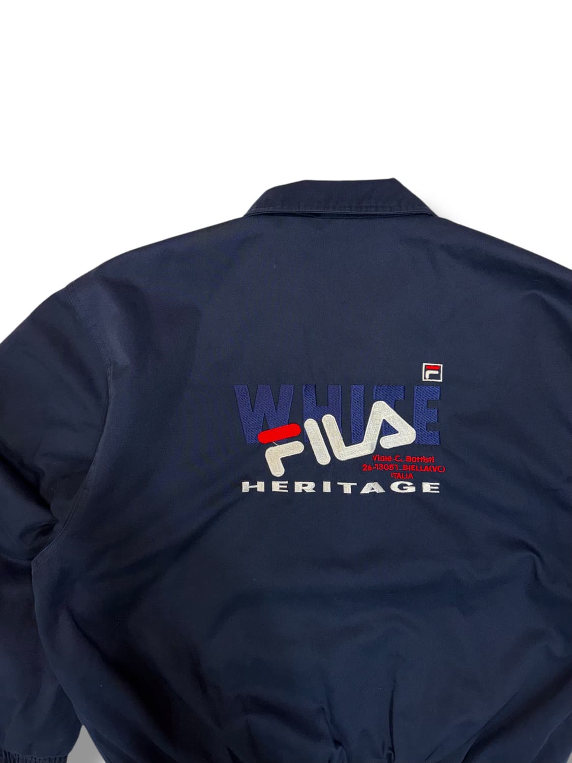90s 휠라 FILA 스키팀 코튼 블루종 자켓 (L)   상품이미지2