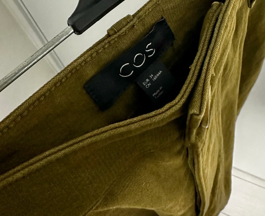 [코스] 여성 카키 바지 상품이미지5