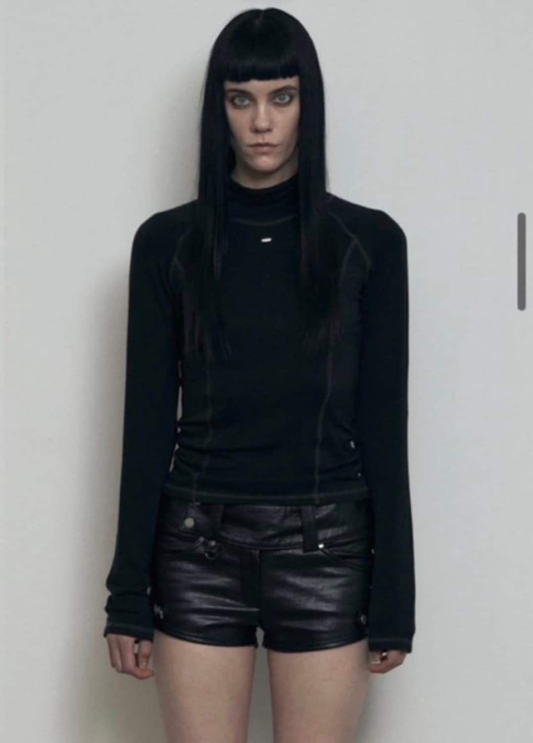 보헤미안서울 hairy wool turtleneck tee 상품이미지1