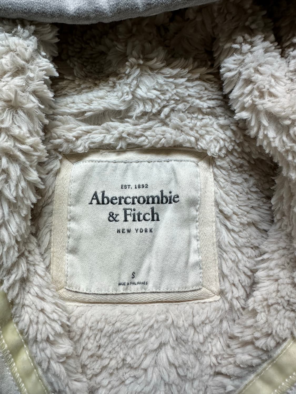 아베크롬비 여성 후드집업 S 상품이미지3