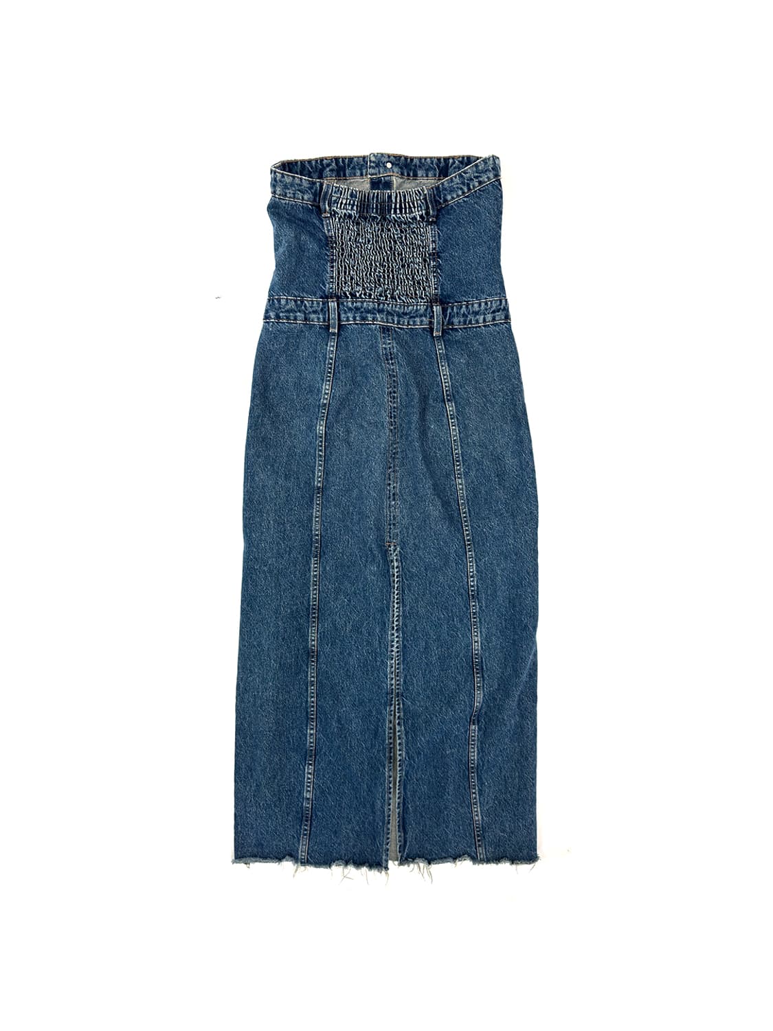 Zara Corset Denim Dress Skirt/ Os 상품이미지2