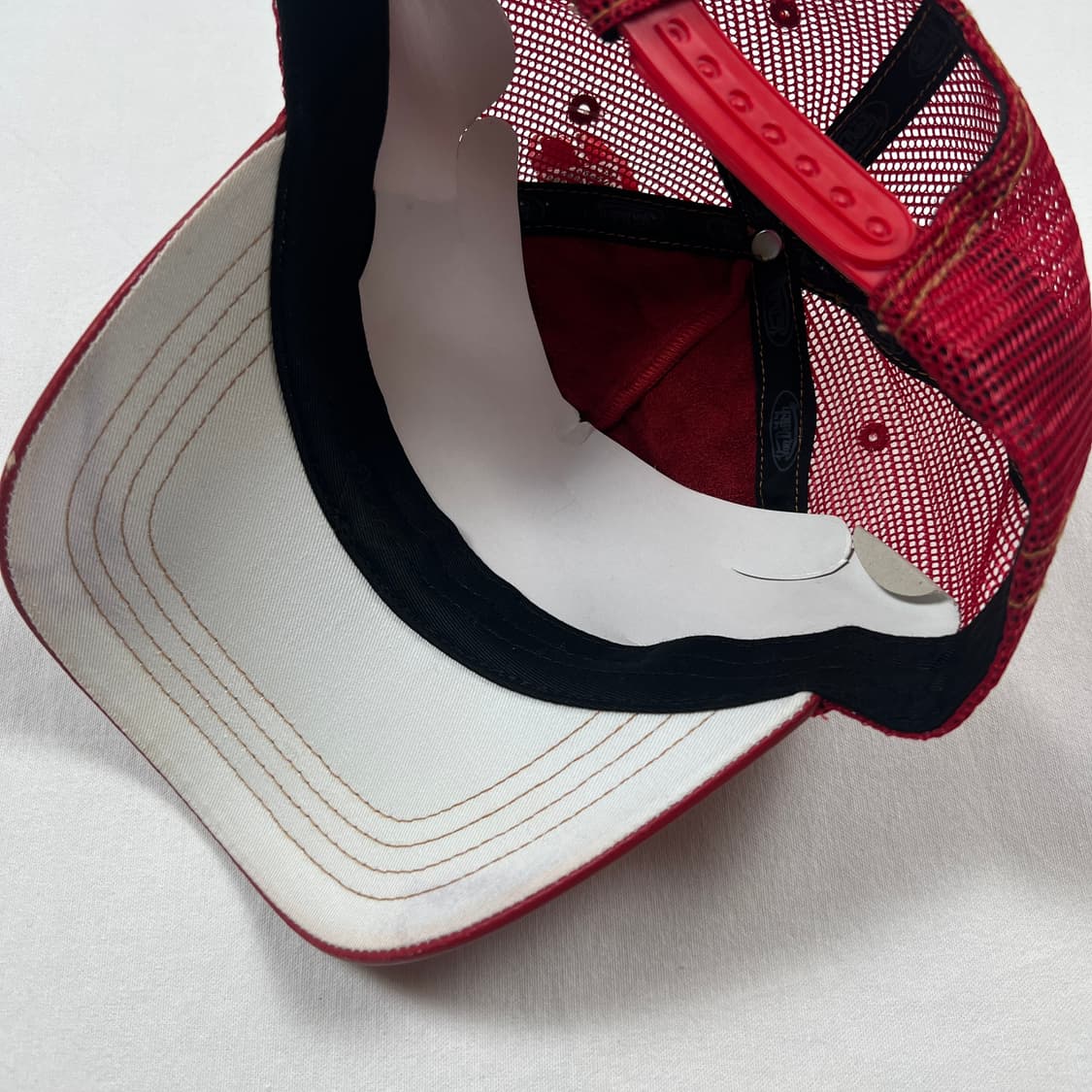 데드스탁 본더치 von dutch 가죽 레더 메쉬 트러커 캡모자 상품이미지6