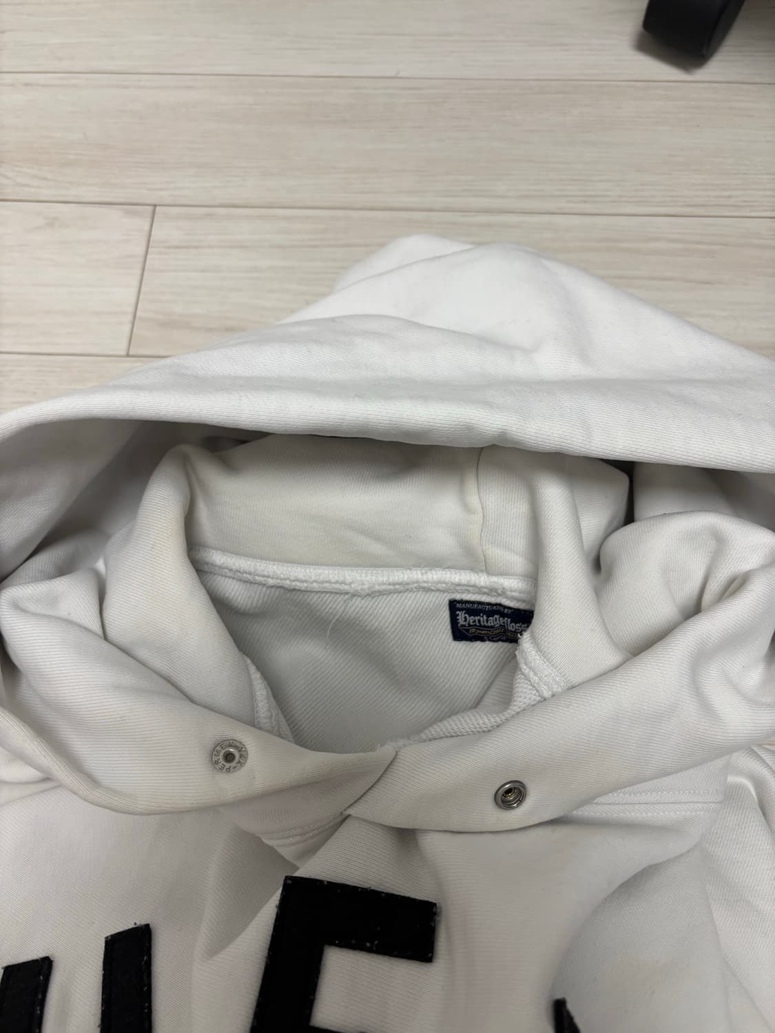 헤리티지플로스 10주년 로고 후드 상품이미지4