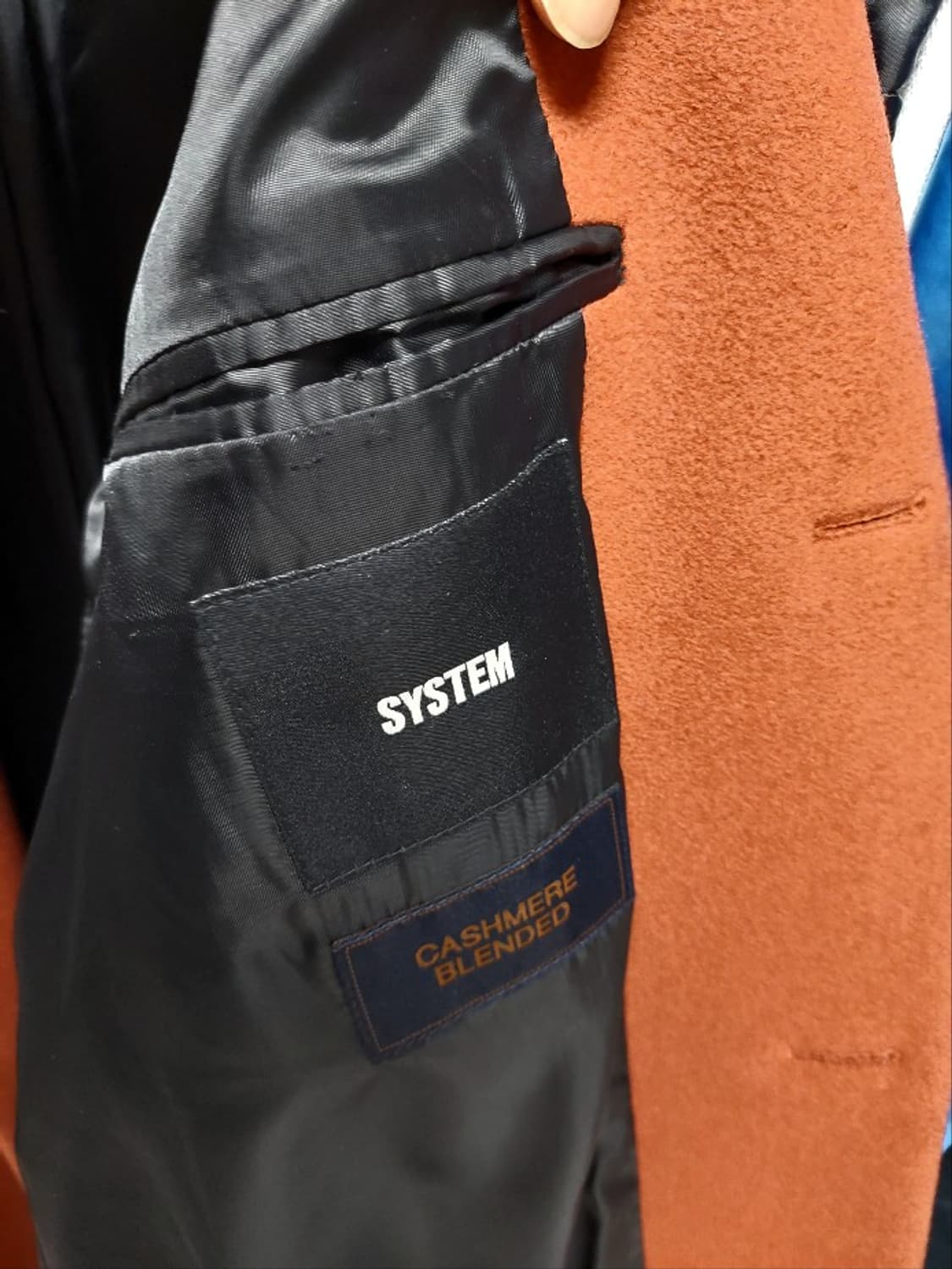 시스템 캐시미어 블렌드 오렌지 버건디 95 상품이미지3