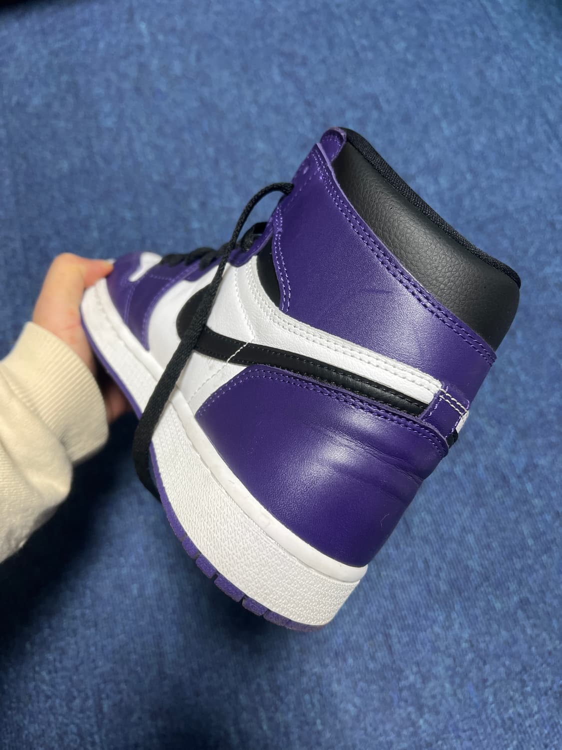 조던 1 레트로 하이 OG 코트 퍼플 265 상품이미지3