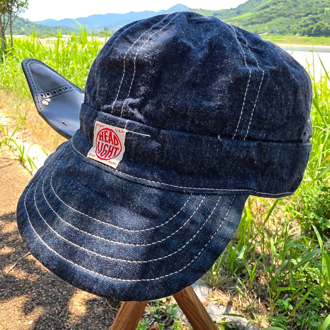 HEAD LIGHT DENIM WORK CAP 상품이미지2