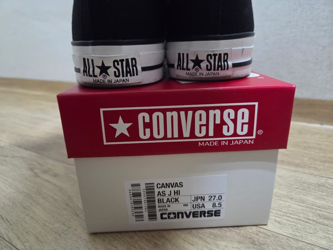 270 컨버스 제이옥스 블랙 하이 상품이미지3
