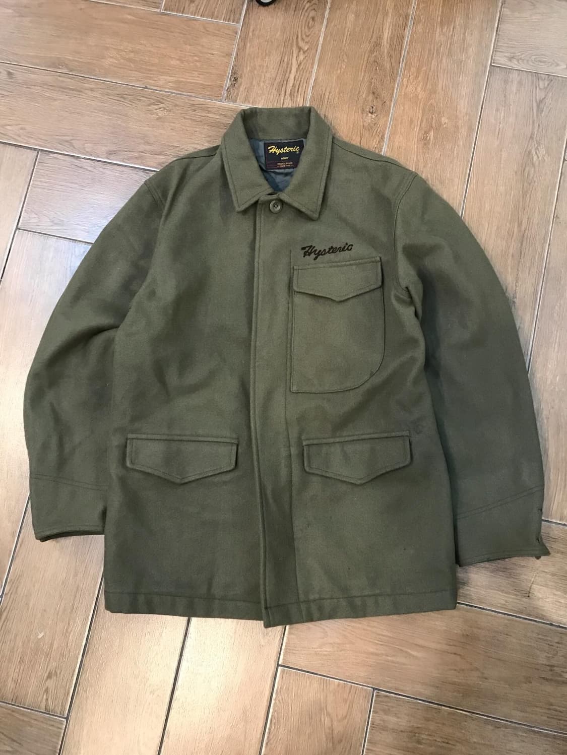 Hysteric Glamour Logo Embroidery Coat  상품이미지8