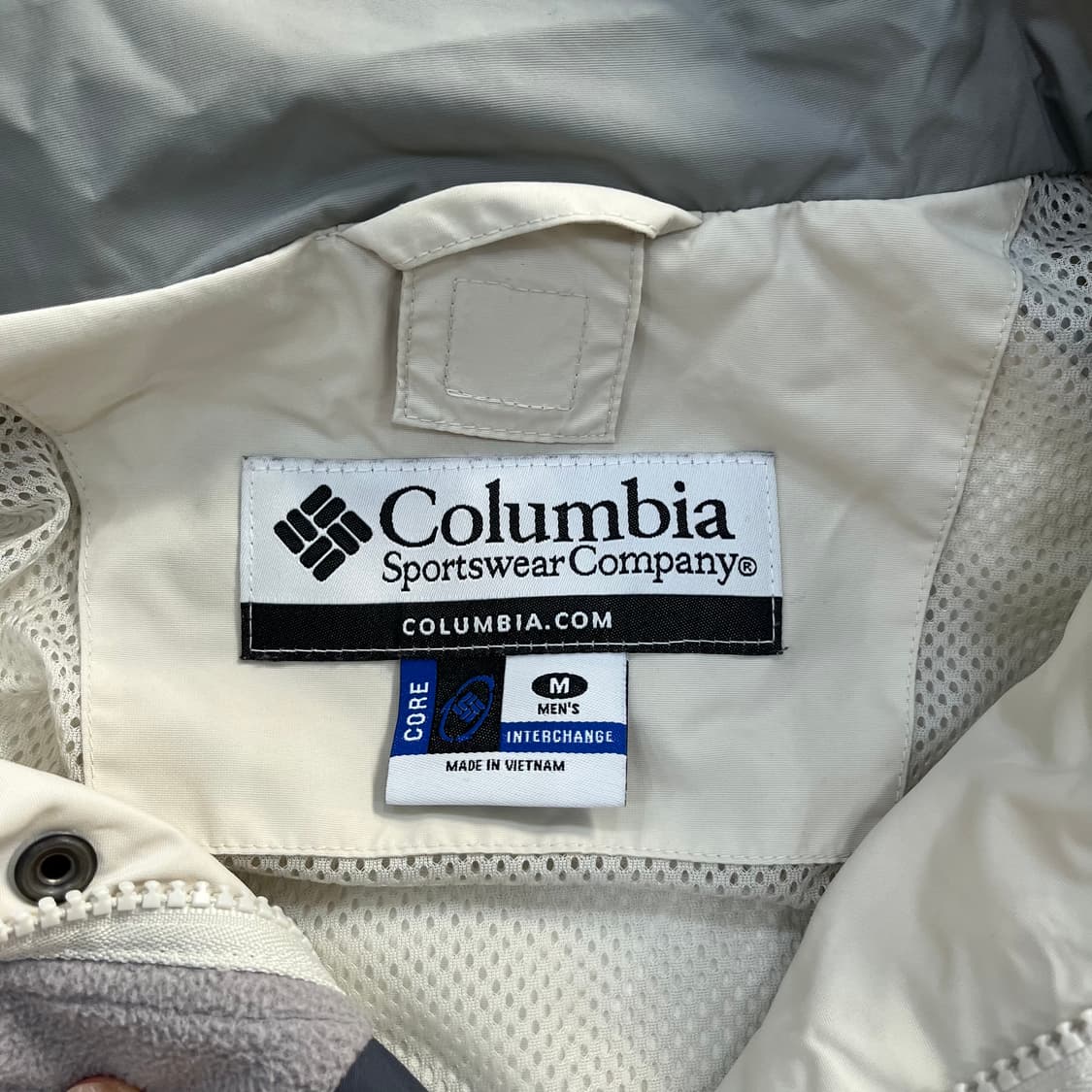 M 컬럼비아 빈티지 바람막이 자켓 0403M 상품이미지2