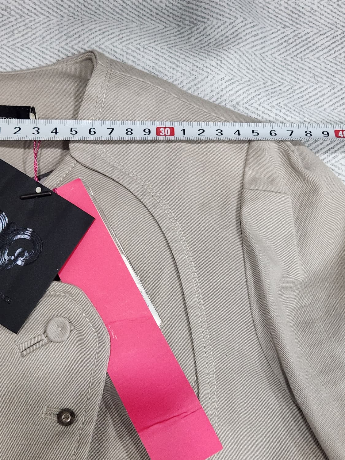 [55-66] 새상품 메긴나잇 언발란스 자켓 여성 55~66 상품이미지9