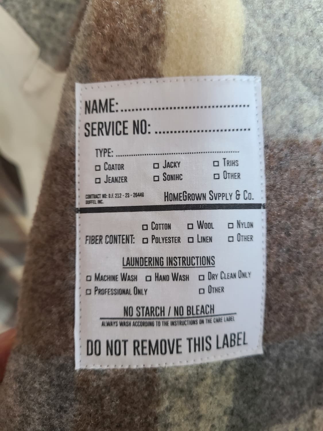 [새상품] HGS 울 코트 COATOR-B M사이즈 상품이미지7