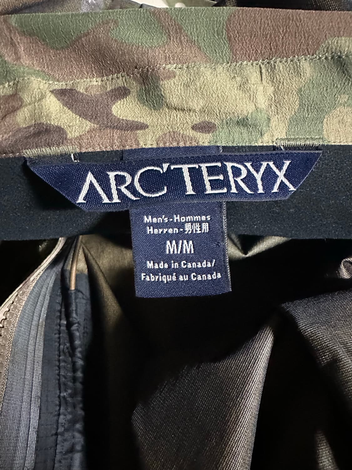 아크테릭스 리프 알파 gen1 멀티캠 자켓 m 상품이미지7