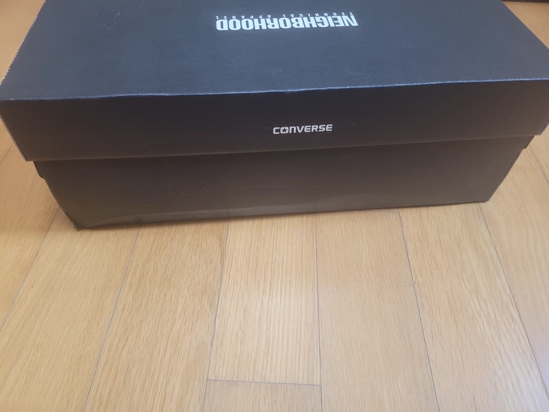 컨버스 x 네이버후드 원스타 로우 블랙 260 상품이미지5