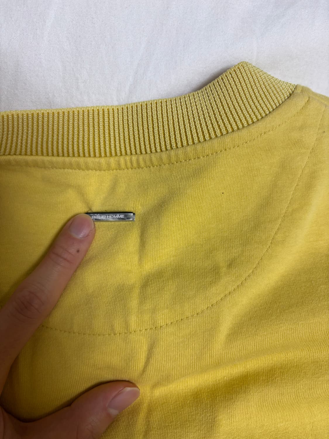 솔리드옴므 밑단 절개 긴팔 50 상품이미지4