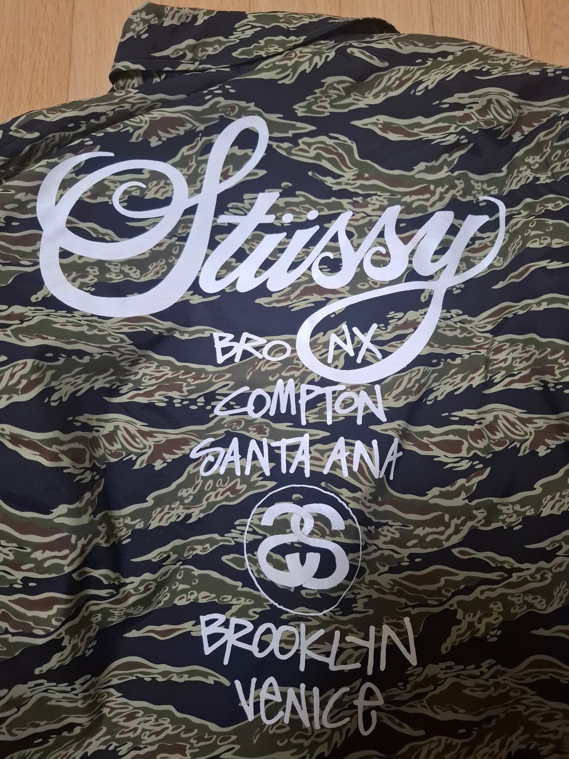 스투시 타이거카모 카모 코지자켓 자켓 팝니다. 상품이미지4