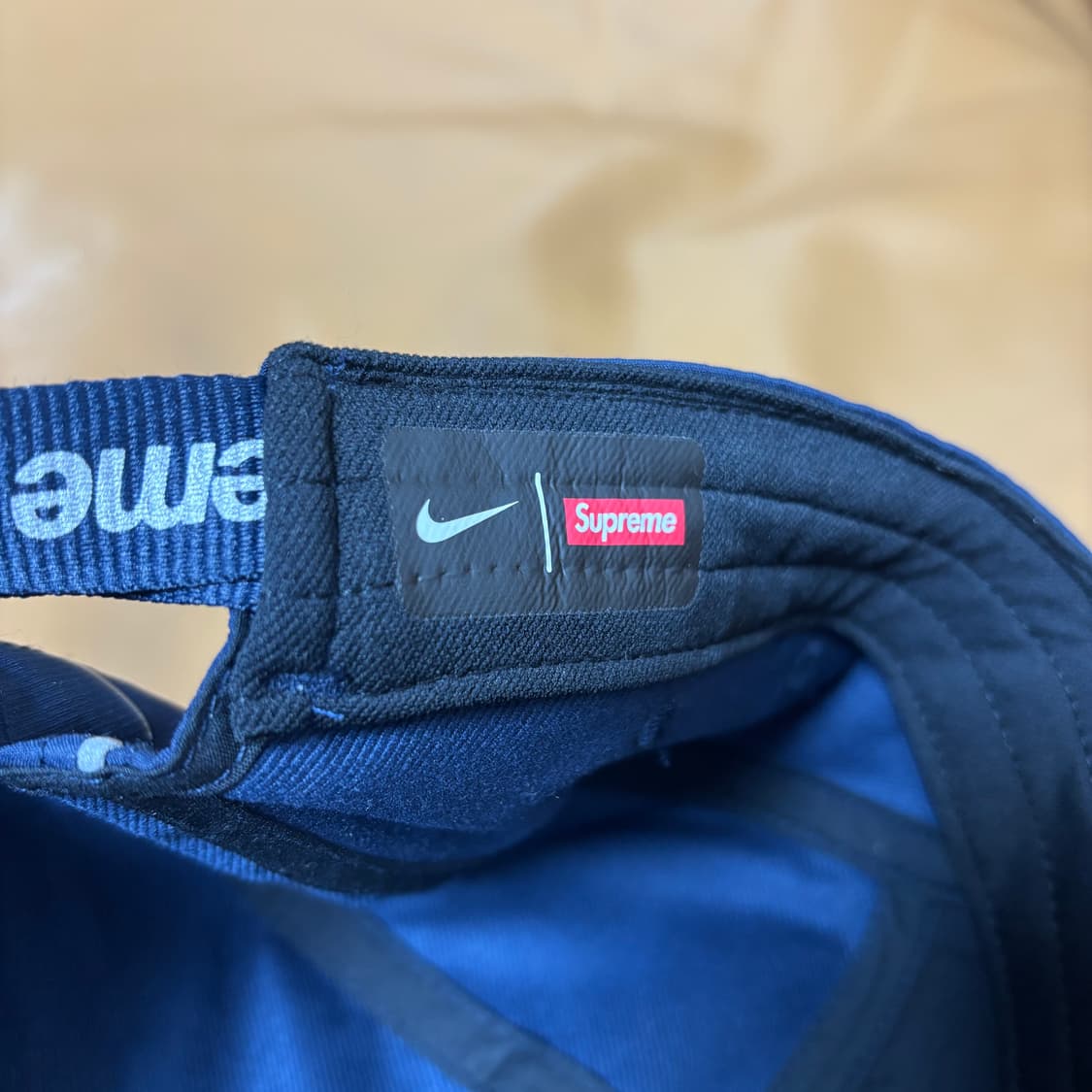 슈프림 나이키 캠프캡 모자 에어맥스 네이비 상품이미지7