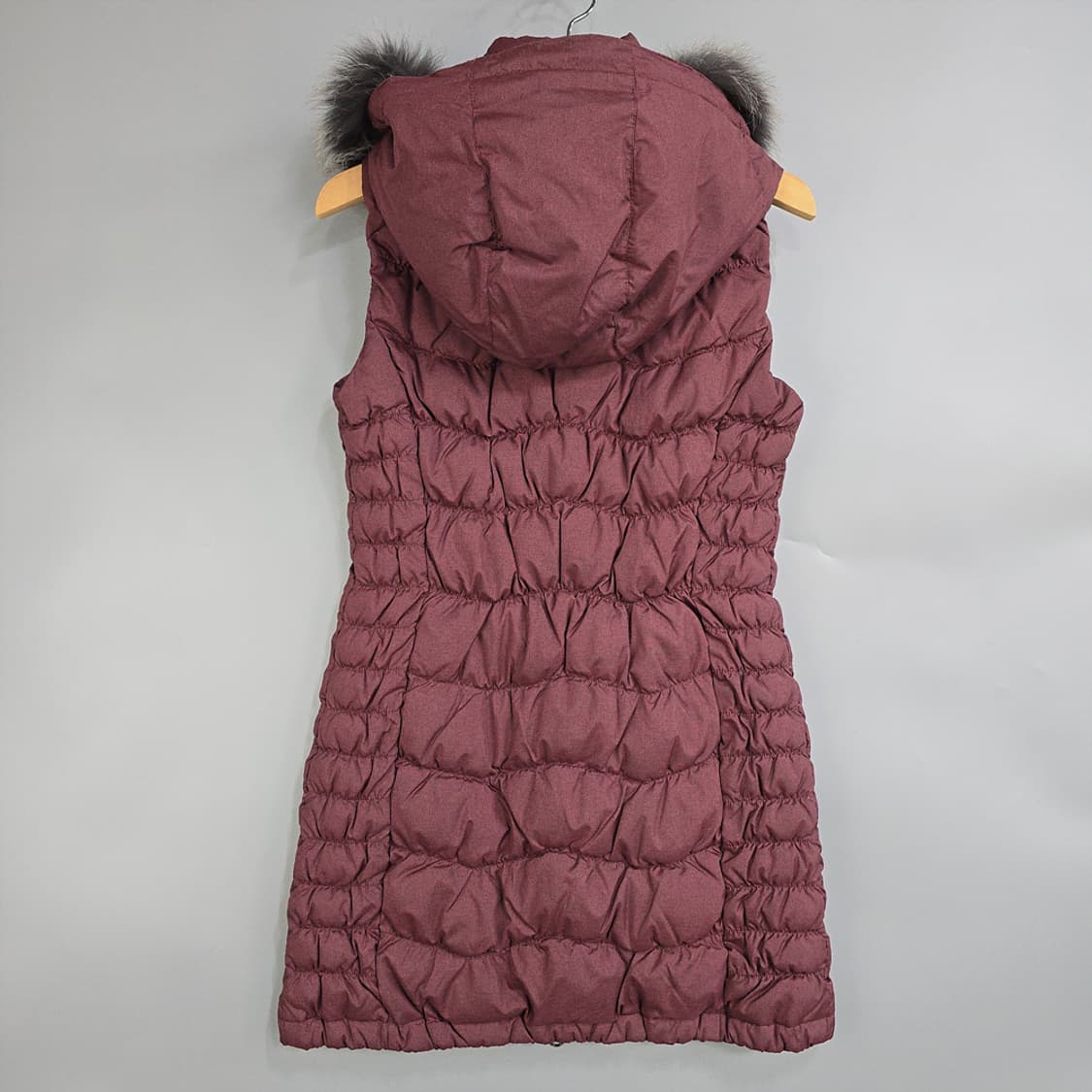 네파(NEPA) 퍼 후드 덕다운 롱 베스트 85 상품이미지4