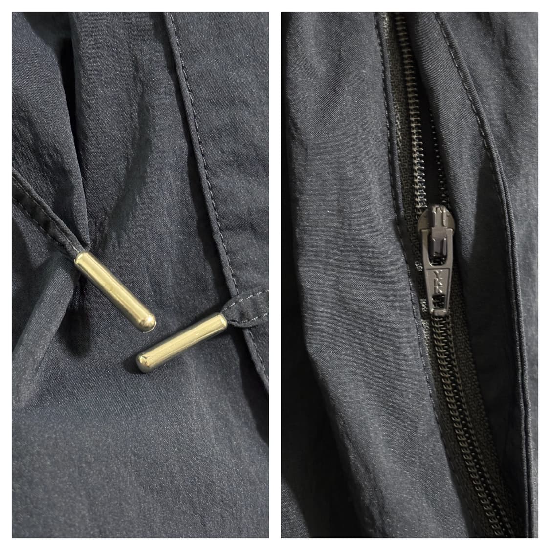 24SS새상품급)띠어리 Nevins 나일론텍스쳐 밴딩팬츠M/네이비 상품이미지6