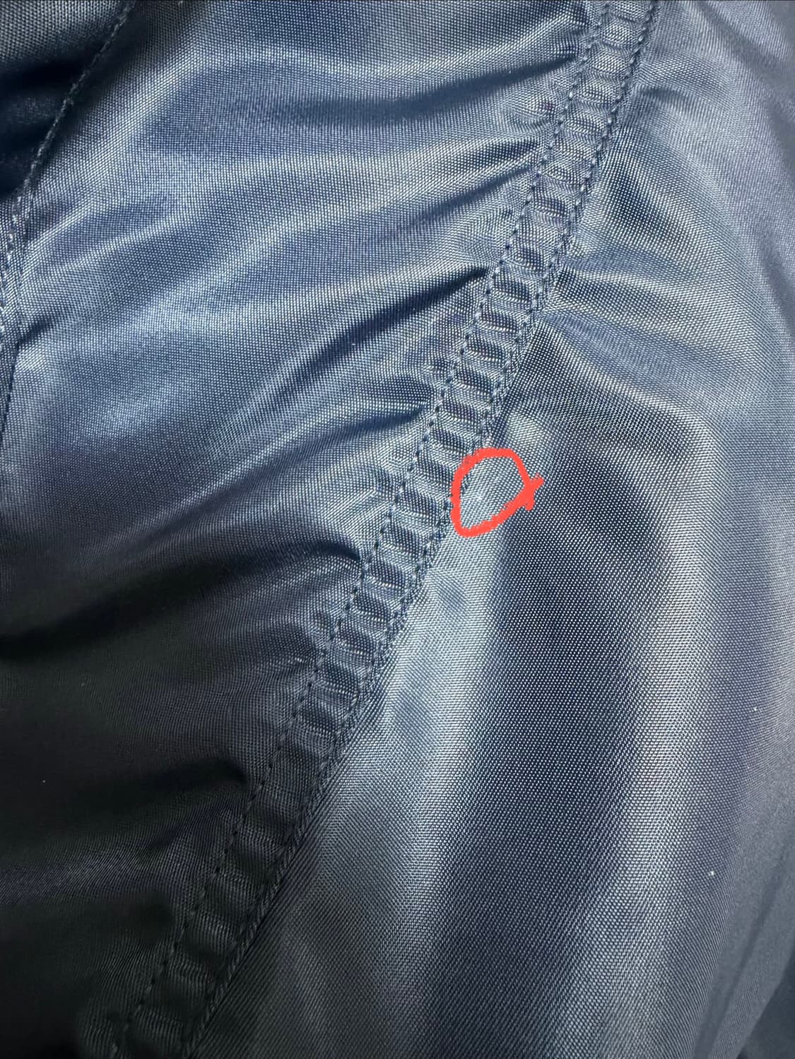 샵페어리 봄버 자켓 네이비 상품이미지3