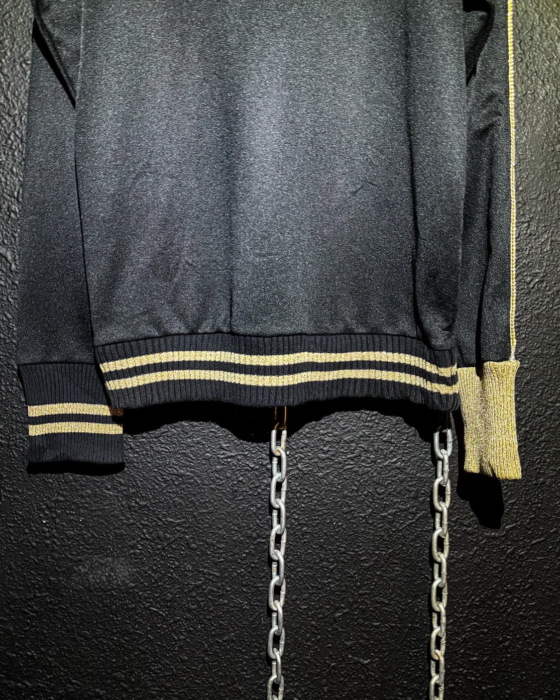 Deux Avril – Black × Gold Track Jersey 상품이미지8