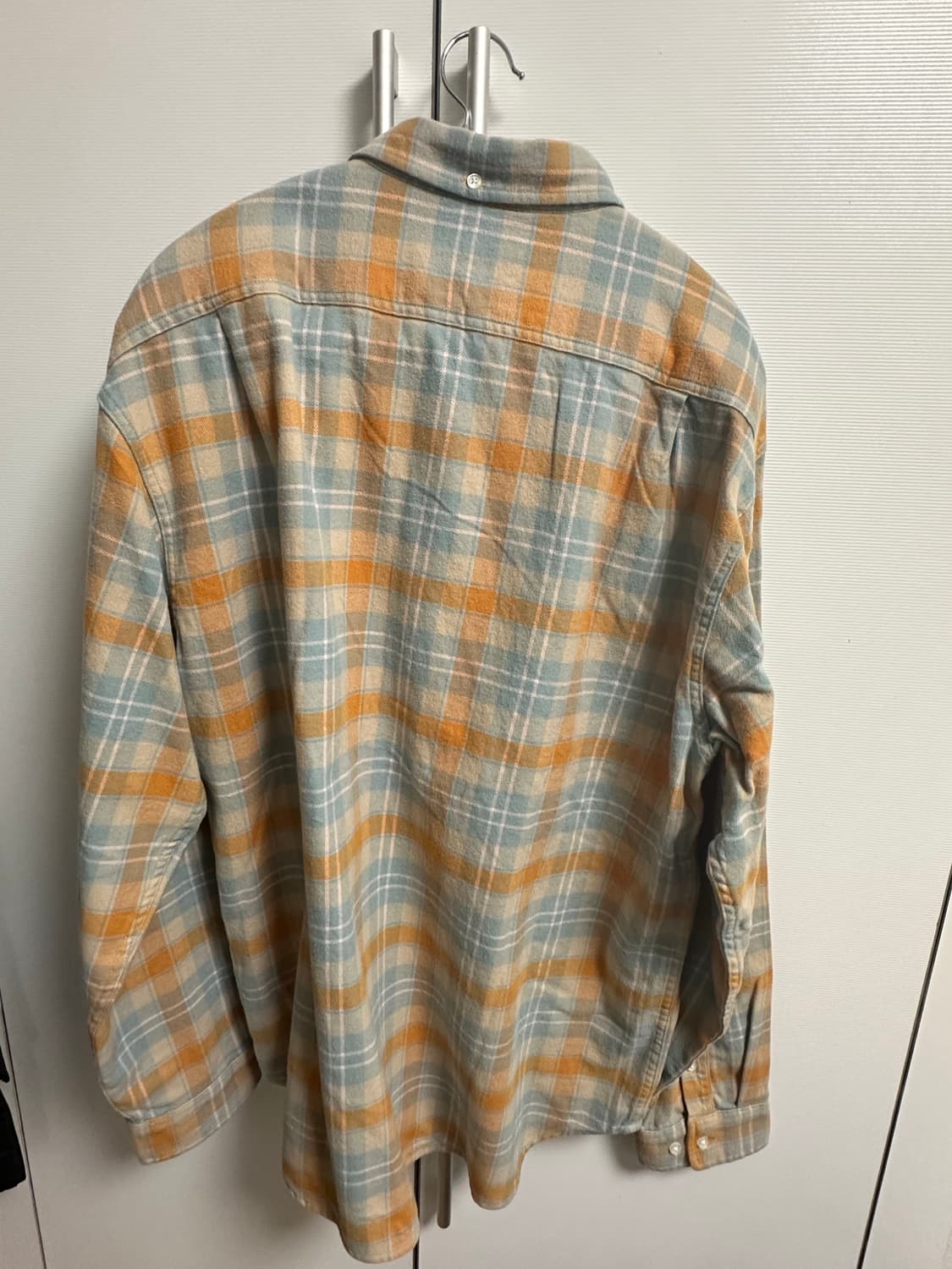 슈프림 플레이드 플란넬 셔츠 탄 - 24ss 상품이미지3