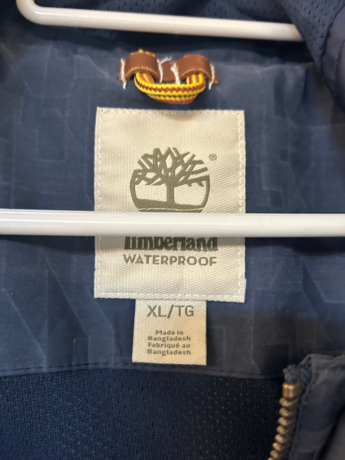 [XL] 팀버랜드 워터프루프 기하학 카모 후드 재킷 (바람막이) 상품이미지3