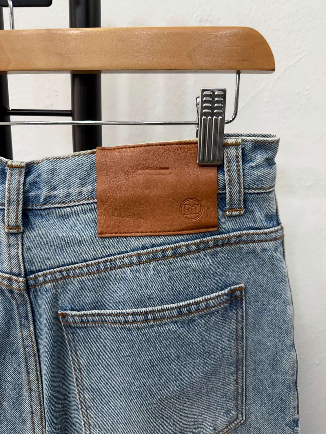 정품) 렉토 여성 데님 와이드 팬츠 S(27-28) 상품이미지5