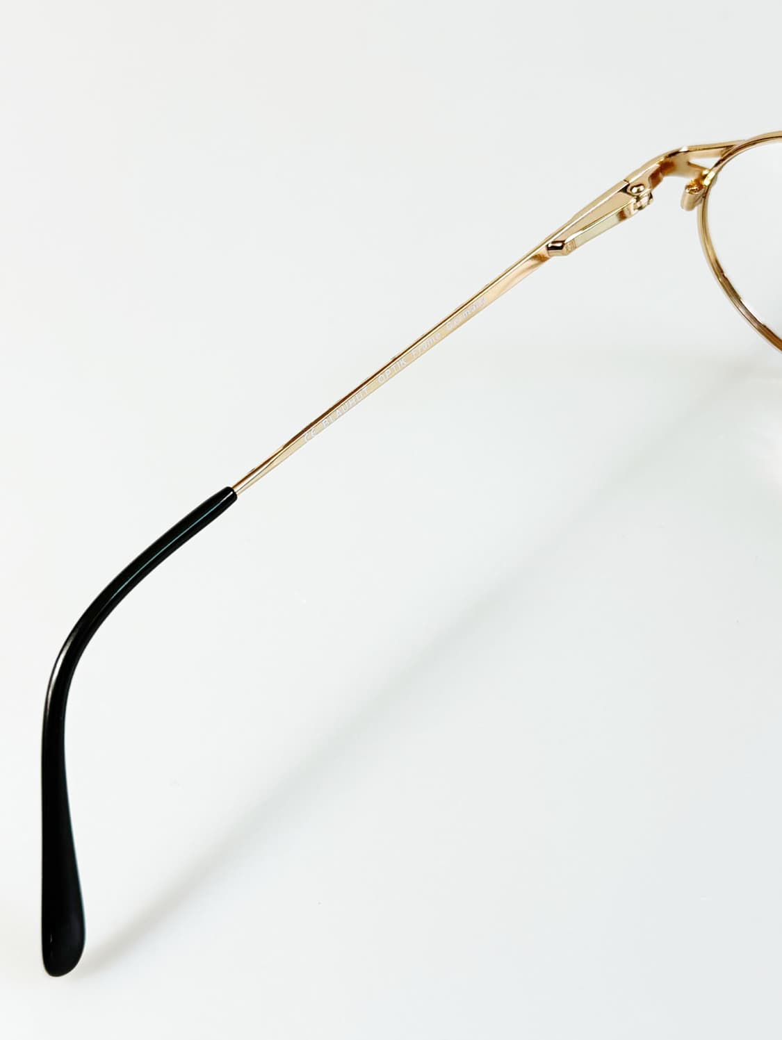 독일제 BELLEVUE 골드 티타늄 오벌 프레임 빈티지 안경 상품이미지7