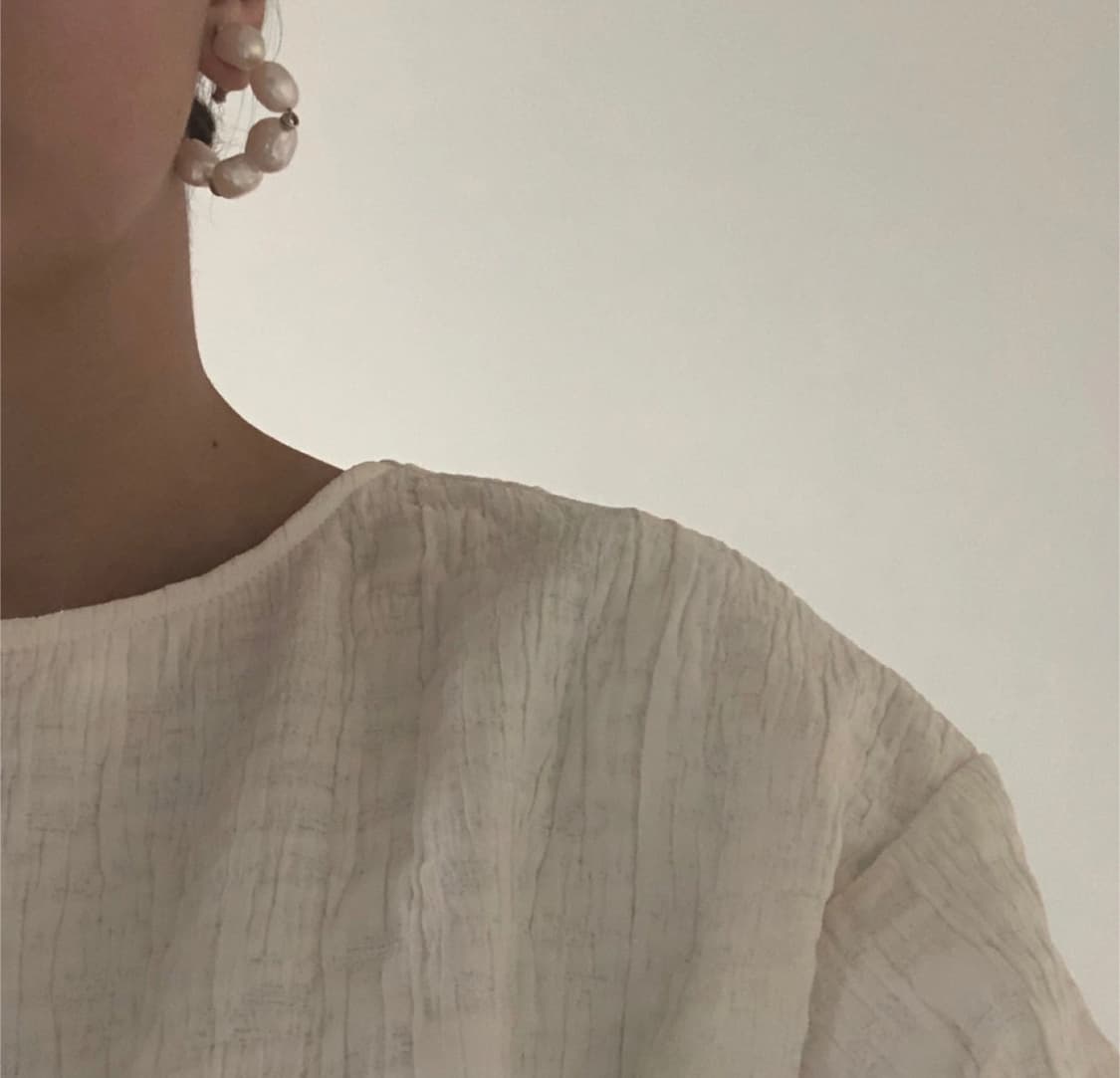 콜드프레임 진주 귀걸이 상품이미지2