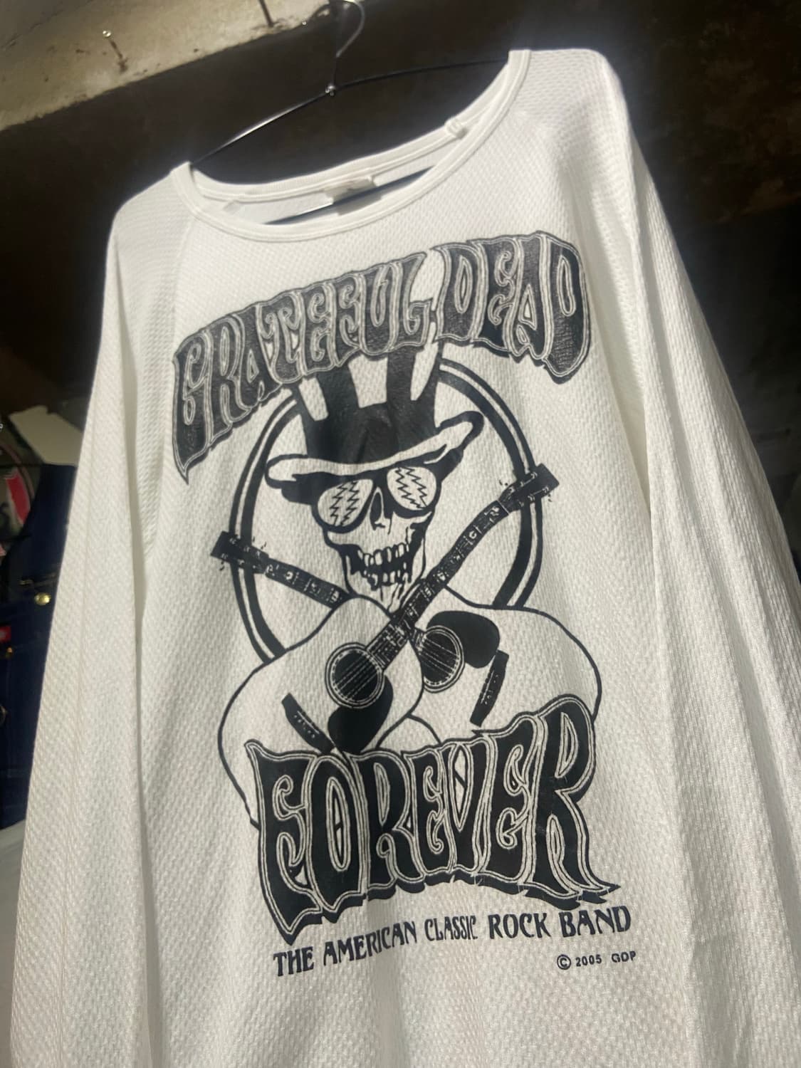 00s Grateful Dead 그레이트풀 데드 빈티지 와플 롱슬리브 상품이미지2