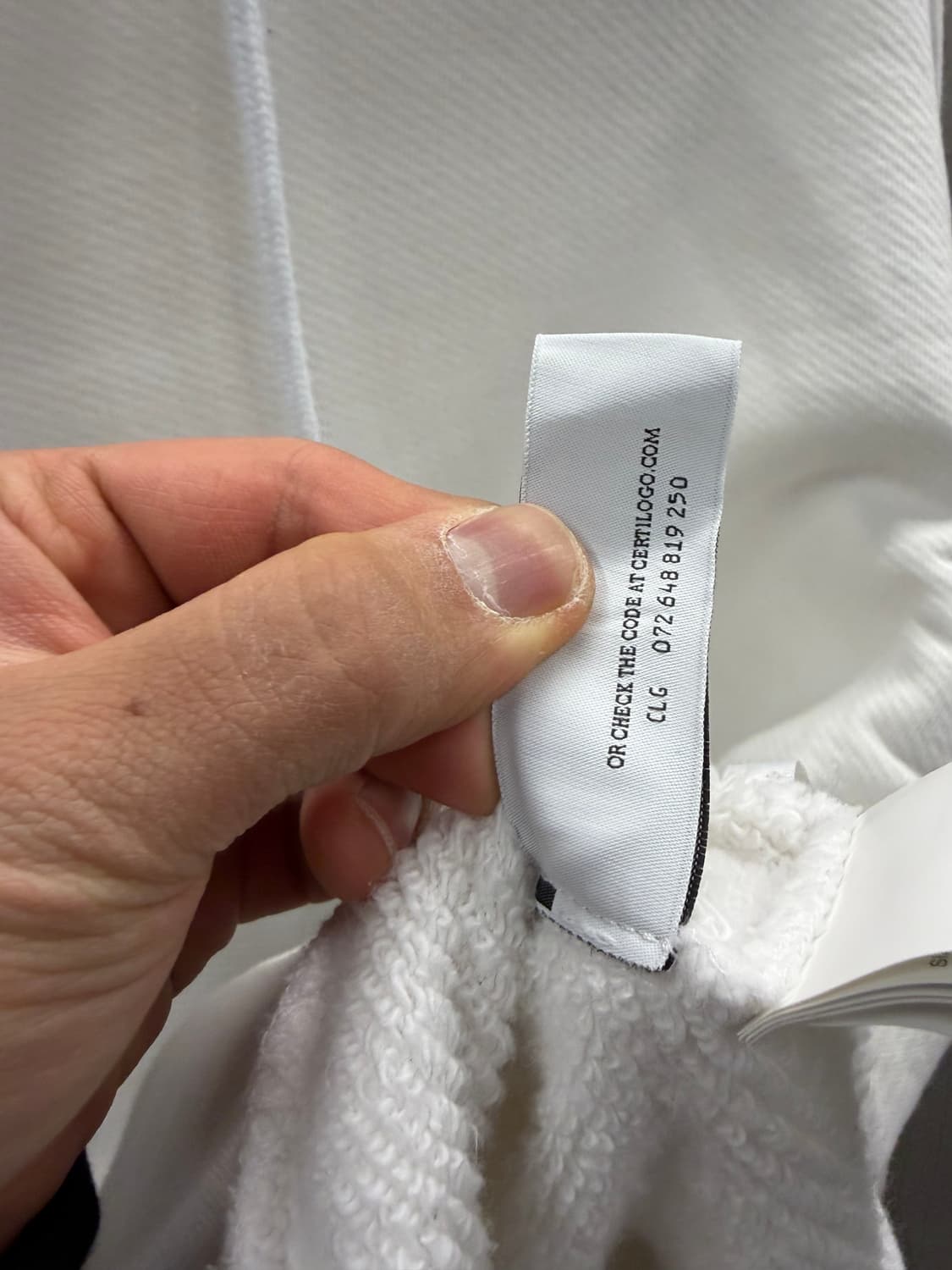 Off-White 남성 후드티 L 화이트 상품이미지8