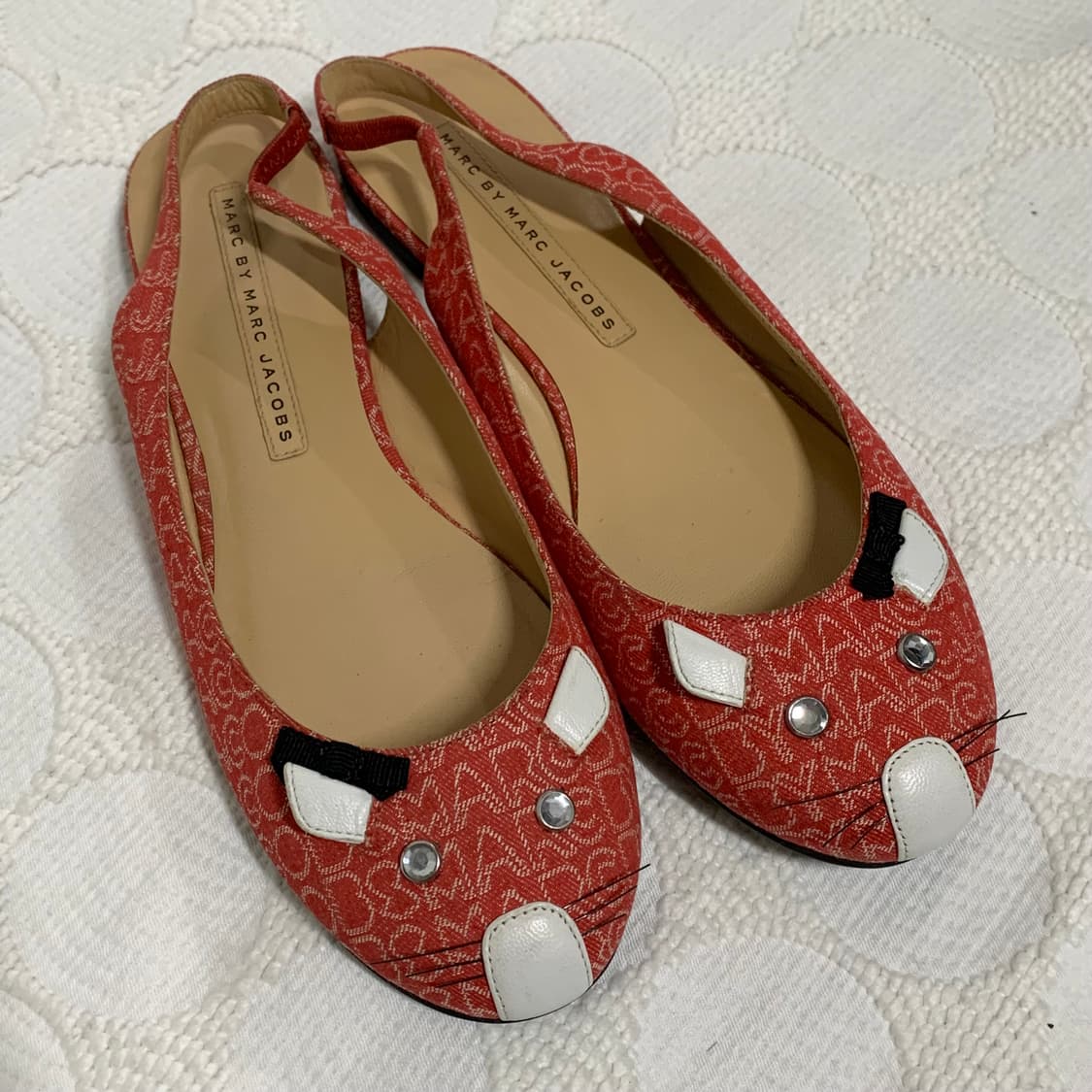 마크 바이 마크 제이콥스 레드 마우스 샌들 상품이미지3