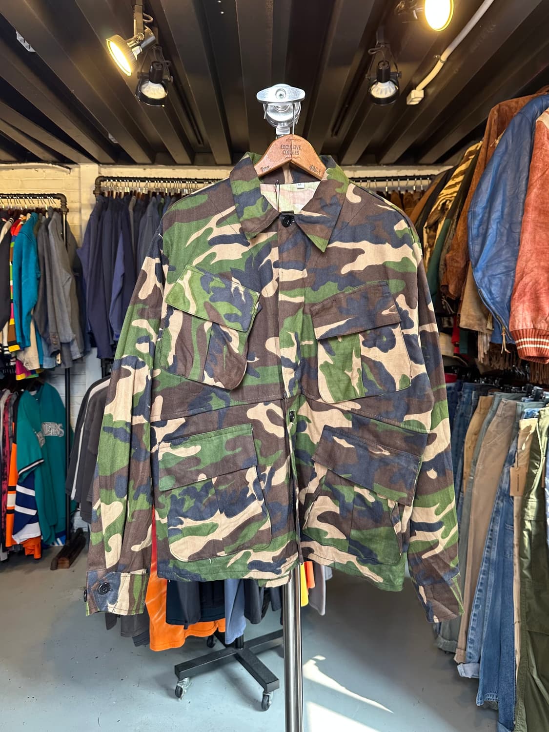 유럽군 카모 컴뱃 필드자켓 상품이미지1