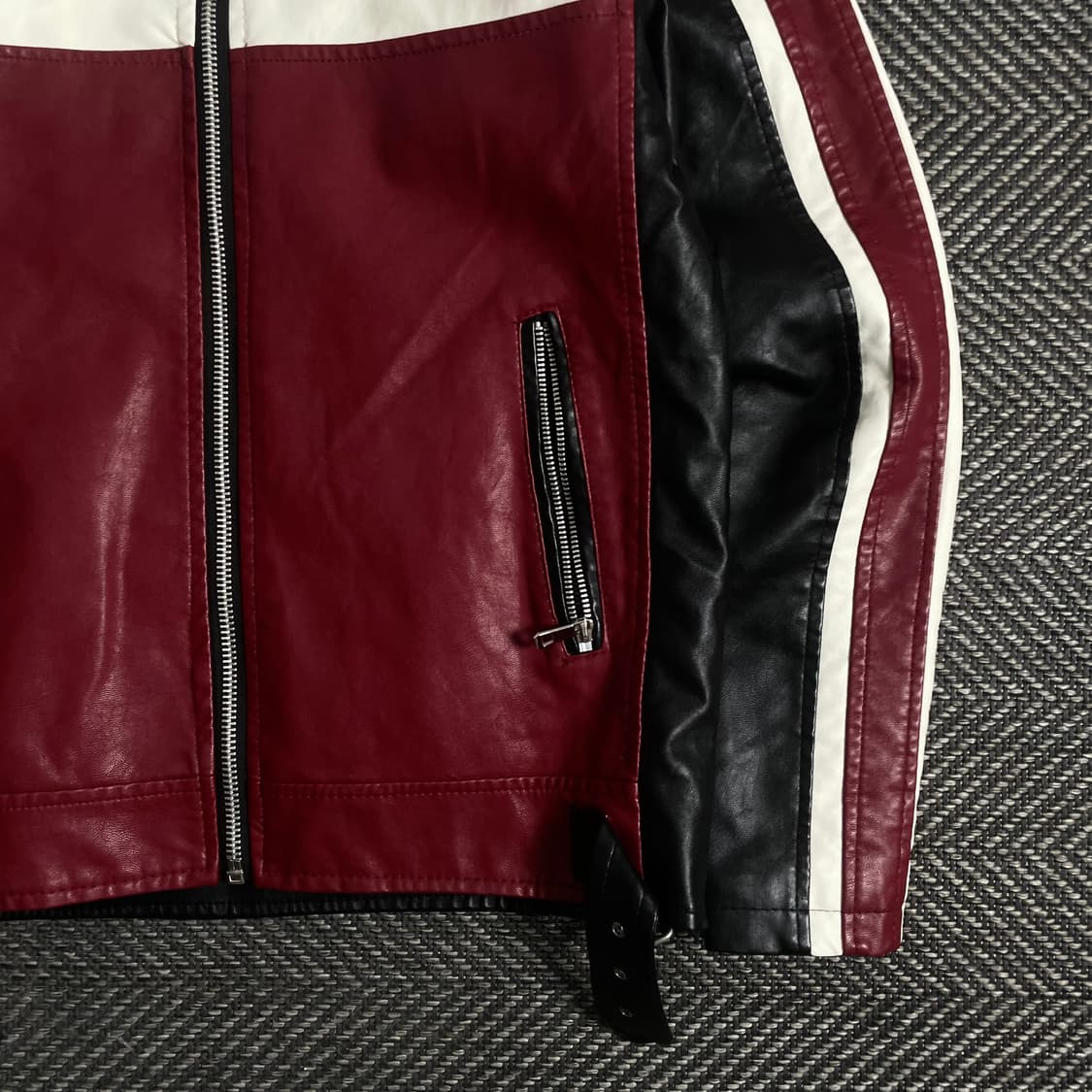 KATIE SETH 카페레이서 비건레더 바이크 자켓 y 3288 상품이미지3