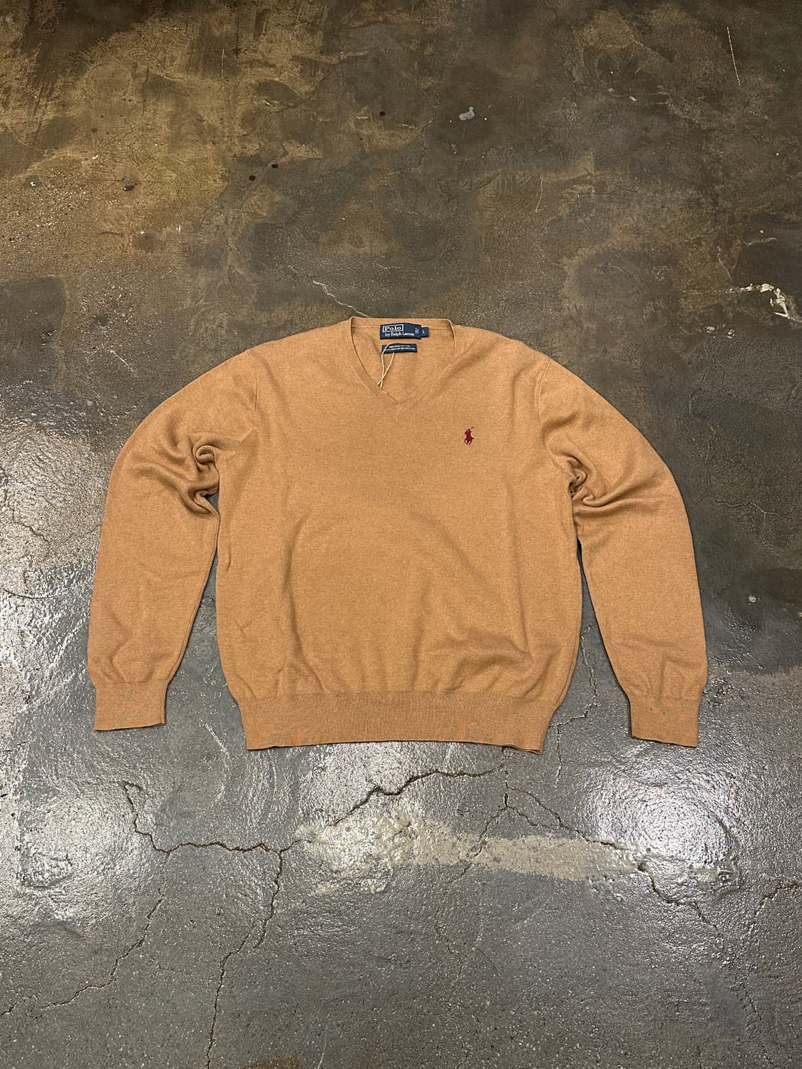 POLO 폴로 랄프로렌 피마코튼 니트 L 상품이미지1