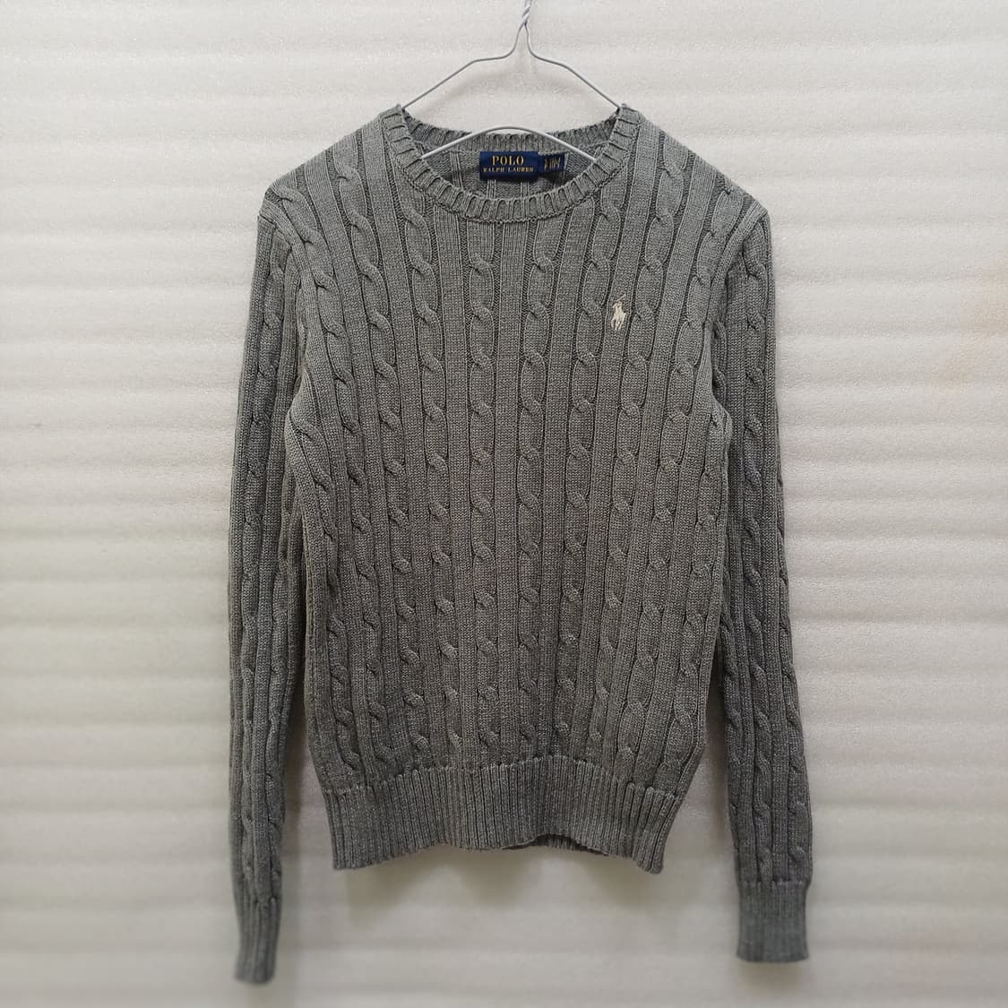 정품 폴로 라운드 긴팔 니트 여성 XS S 거의새것 사랑봉봉 상품이미지1