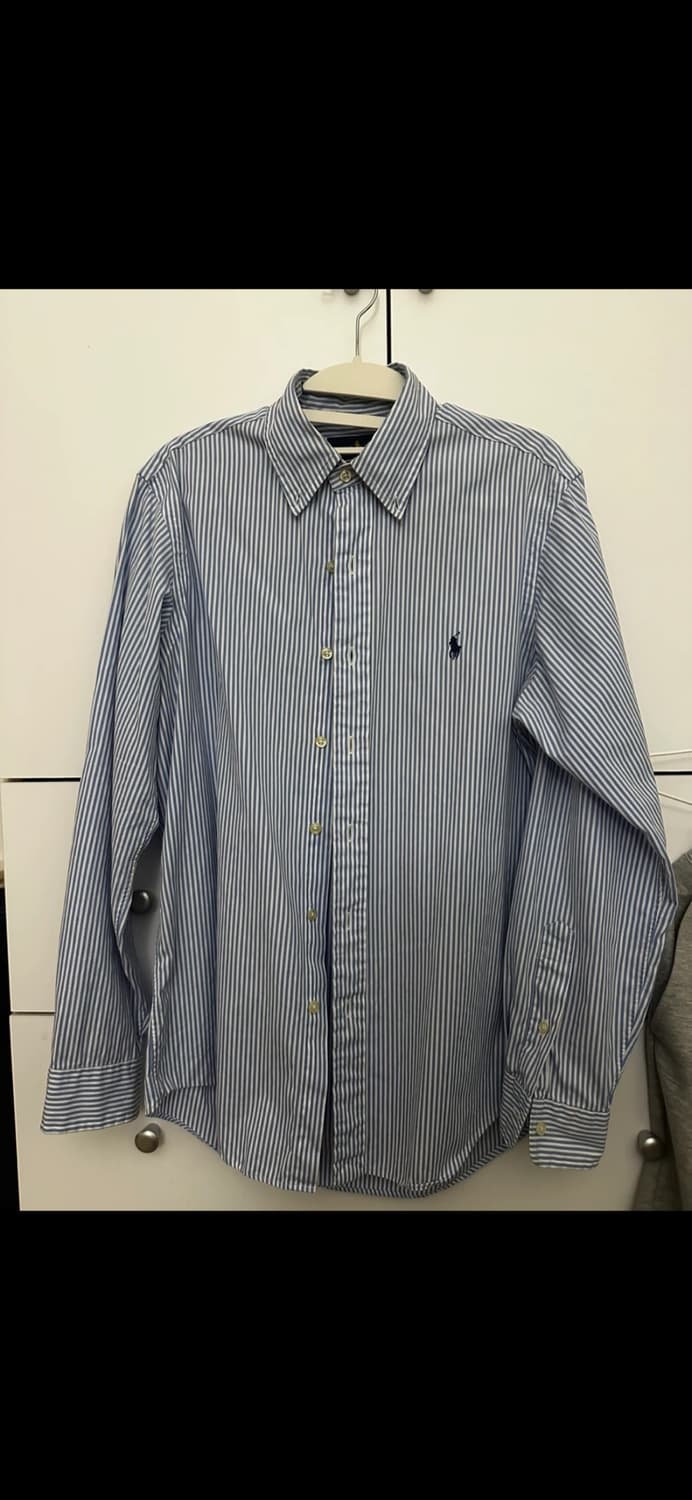 폴로 스트라이프 셔츠 팔아요 상품이미지1