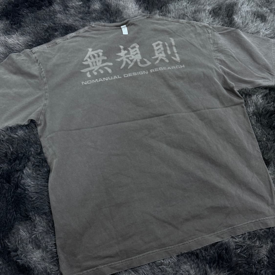 투티/0093 노매뉴얼 그레이 워싱 반팔  상품이미지4