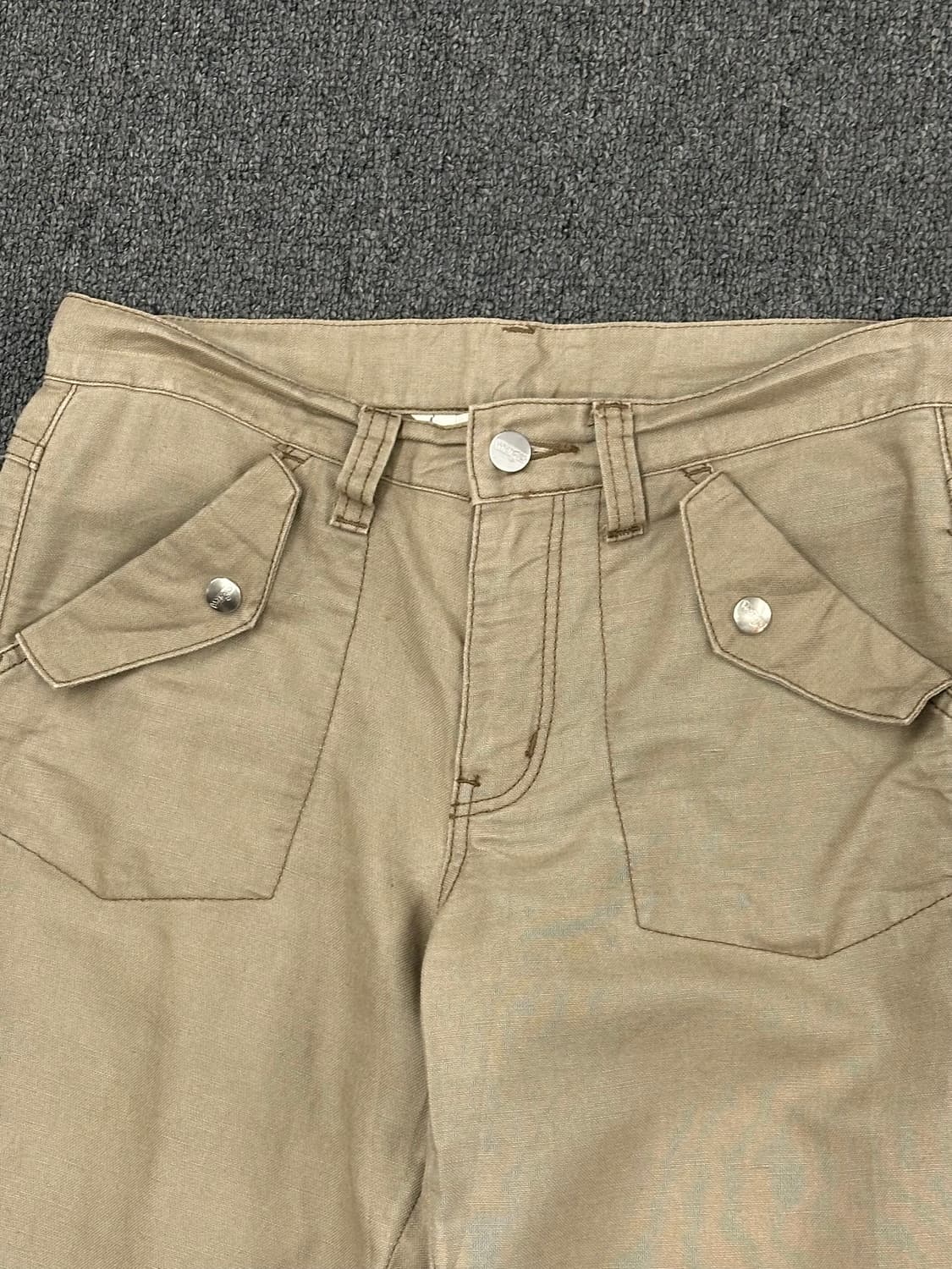 M)랭글러 빈티지 여성 베이지 카고팬츠 상품이미지3