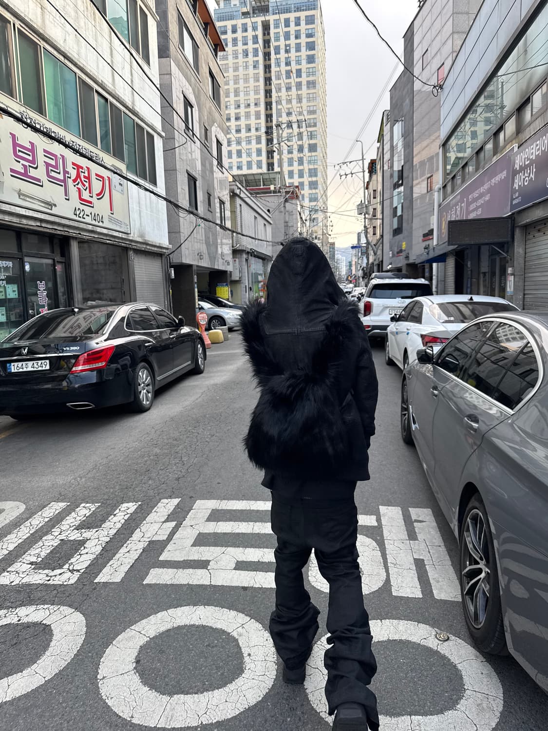 [28] 릭오웬스 다크쉐도우 볼란 플레어 데님팬츠 상품이미지4