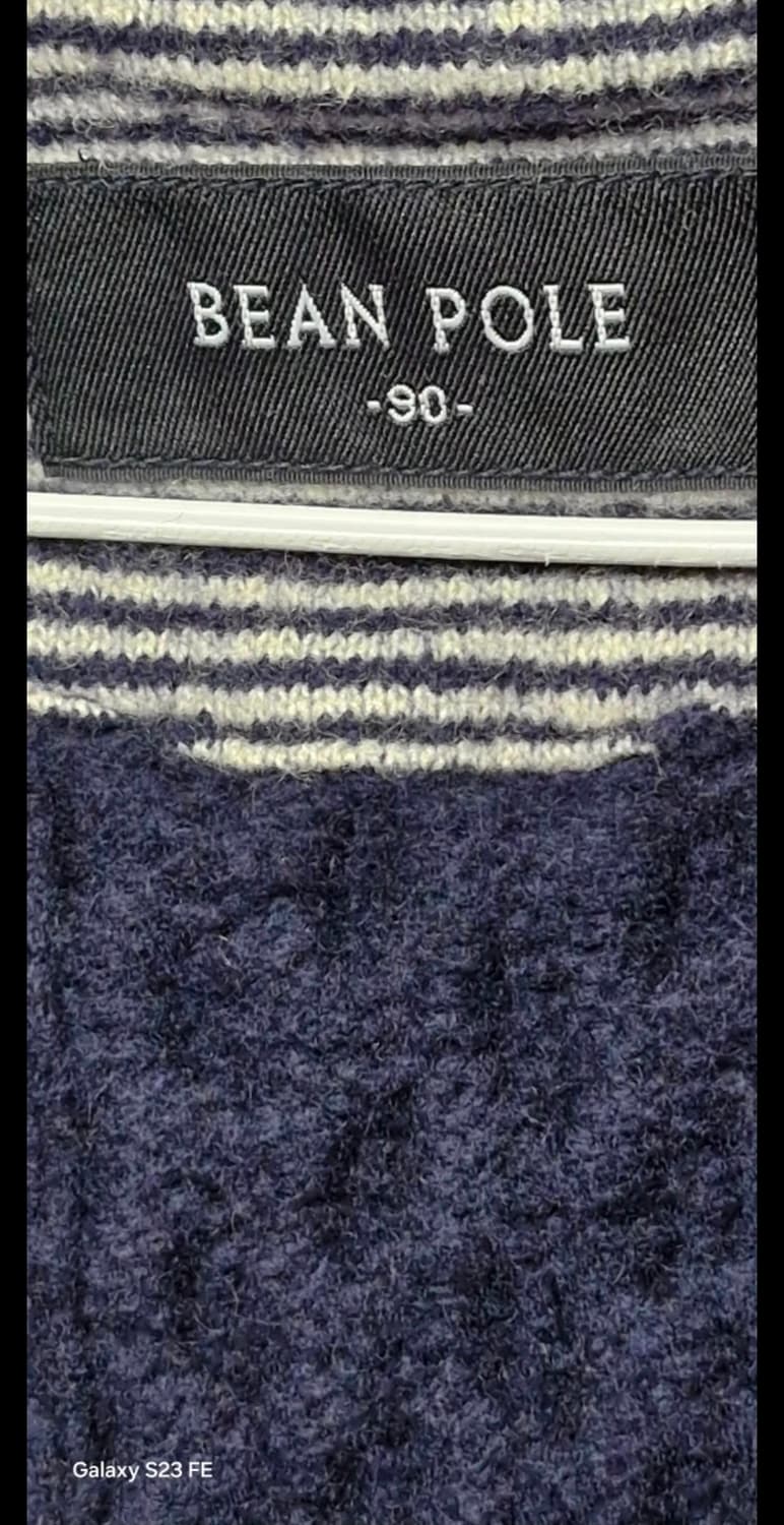 빈폴 여성 카라 가디건 네이비 90 상품이미지2