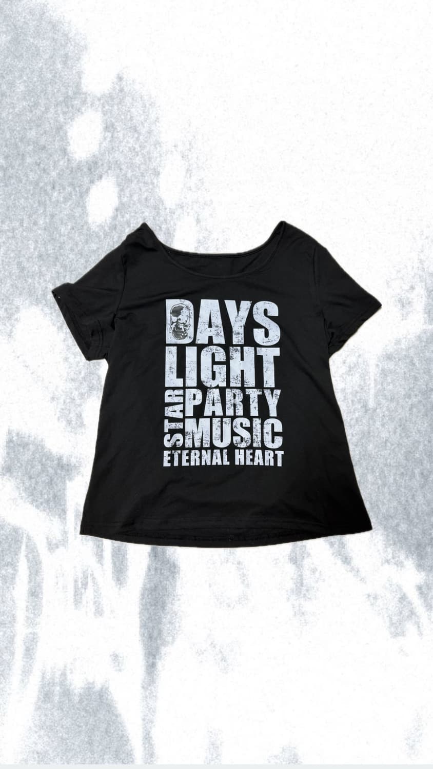 Punk Typography T-Shirt 상품이미지1