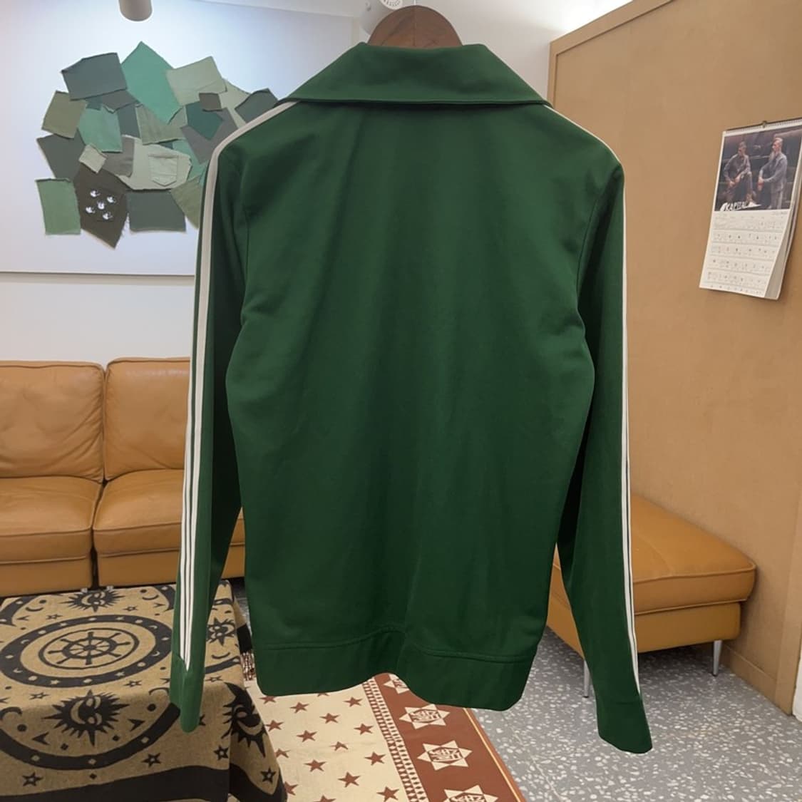 아디다스 유로파 Y2K 90's 딥그린 져지 집업 100 C08645 상품이미지4