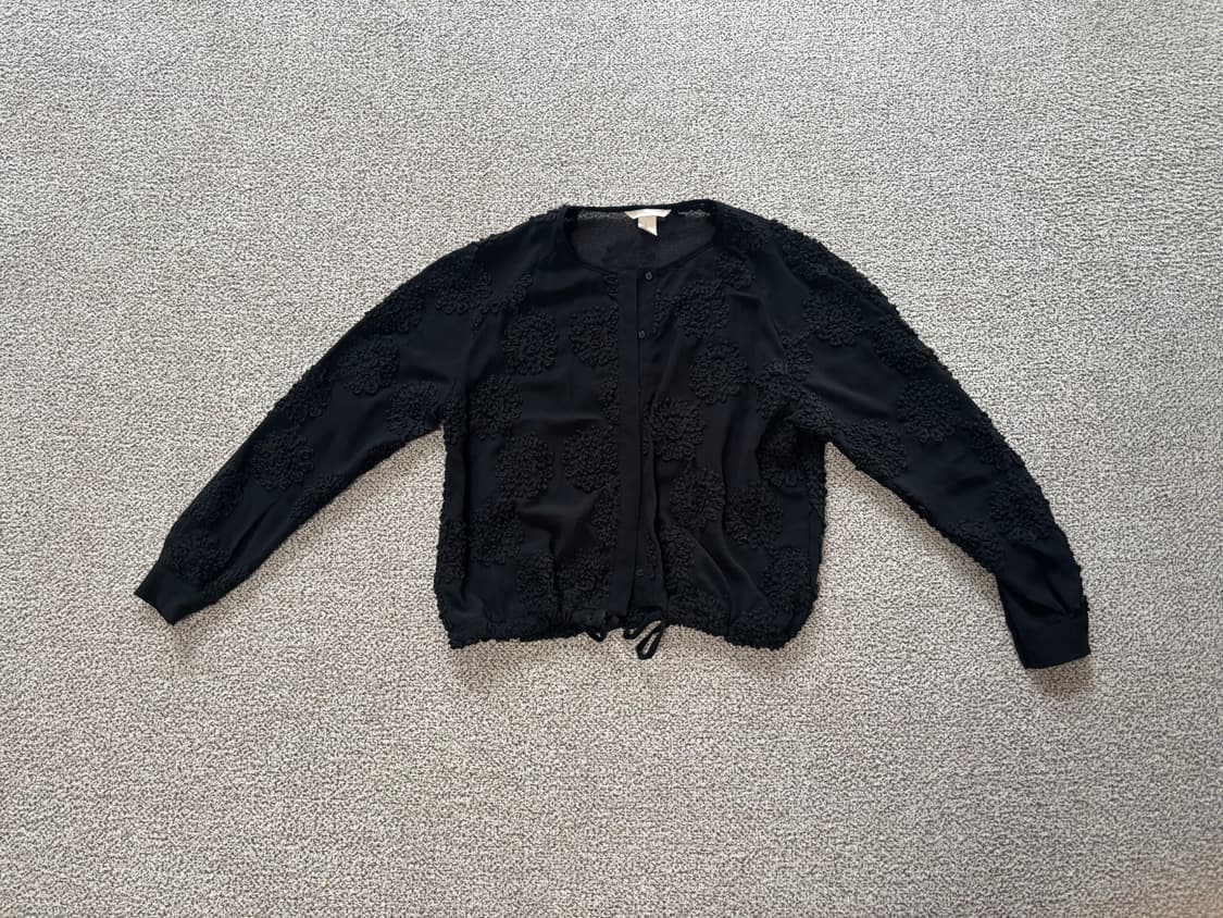 H&M 블랙 가디건 상품이미지1