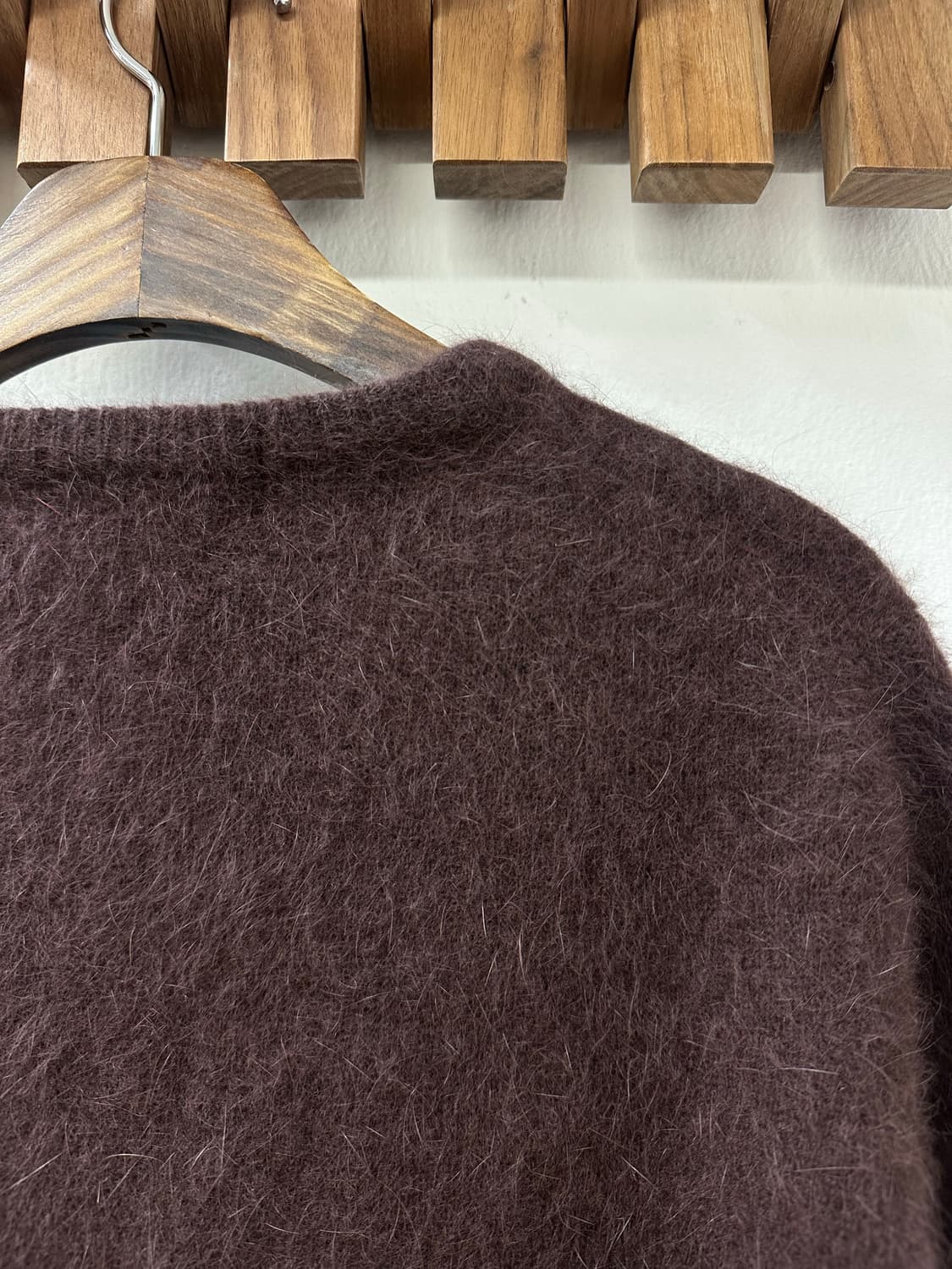 일본빈티지 모헤어 반팔 니트  상품이미지4