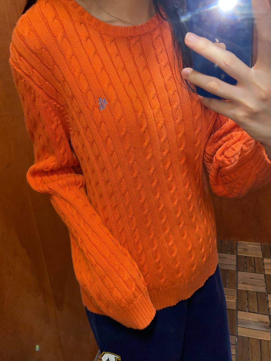 (L) 랄프 로렌 케이블 니트 상품이미지2