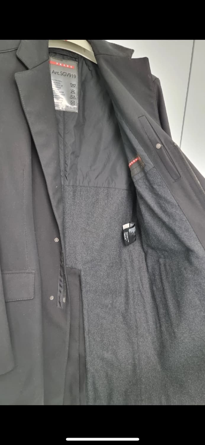 Prada 2007fw Sports 리나일론 싱글 코트 (50size) 상품이미지5