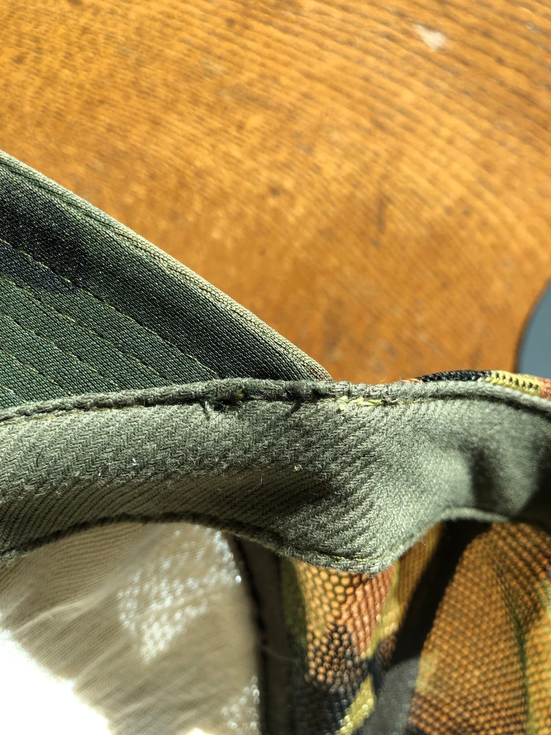 90s 스투시 카모 트러커 모자 상품이미지6