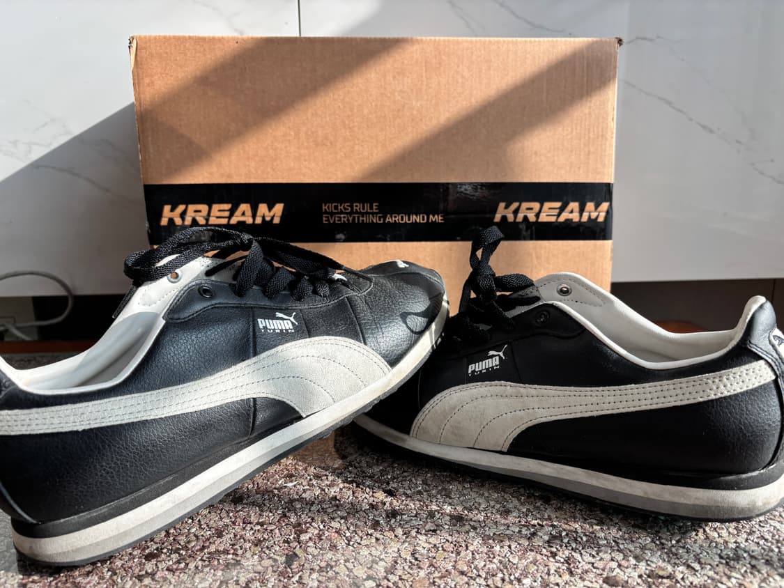 푸마 스니커즈 블랙/화이트 상품이미지2